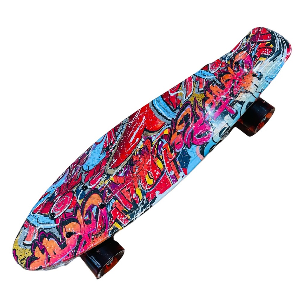 Sgodde Standard Kids Skateboard with Led Wheels for Beginners Girls Boys Age‎ 6+